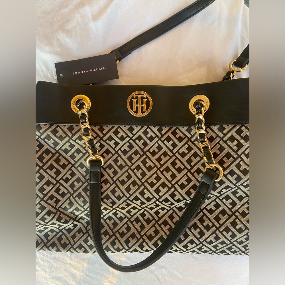 Tommy Hilfiger Tote Bag - Monogram Jacquard